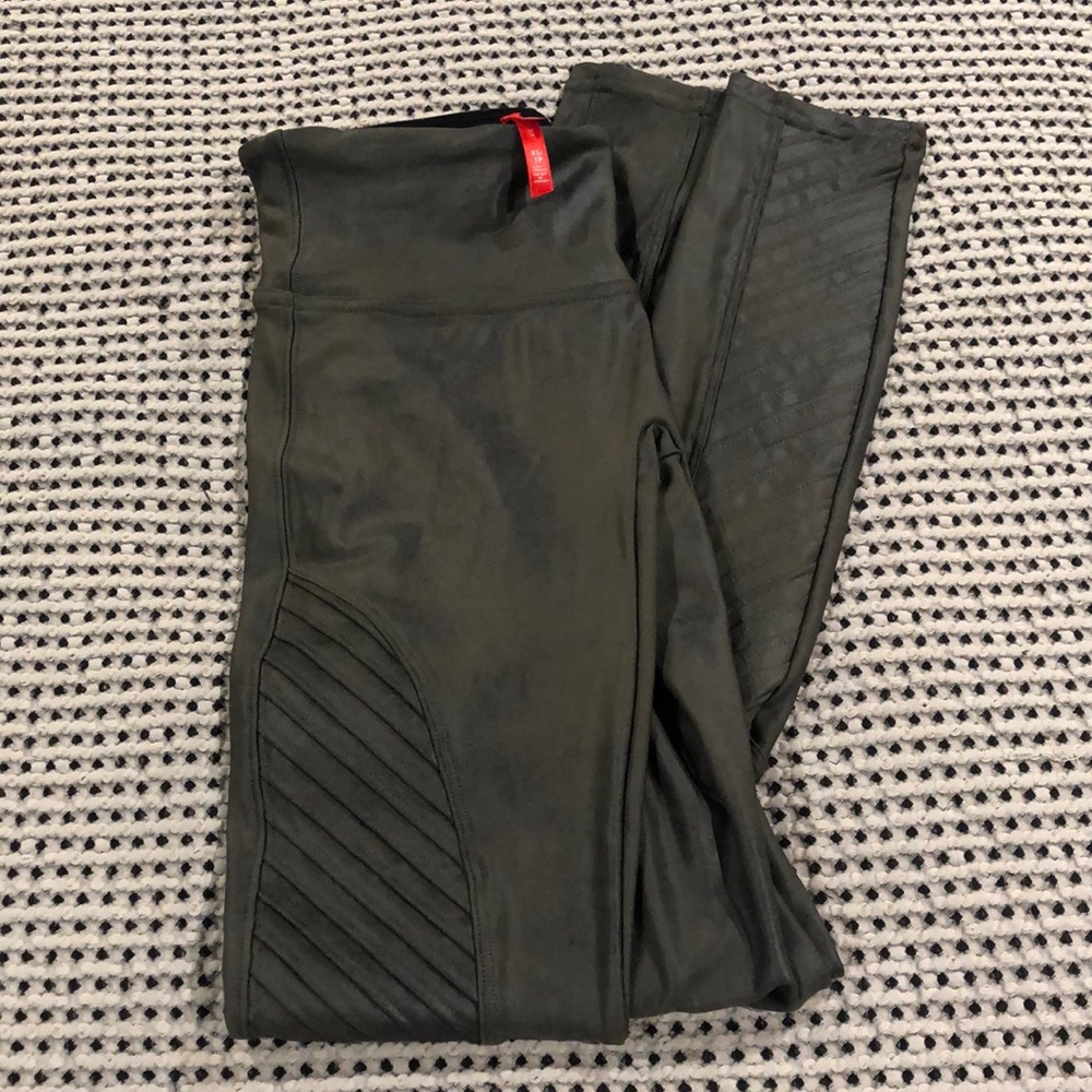 Spank Gunmetal Moto Leggings, Size XS